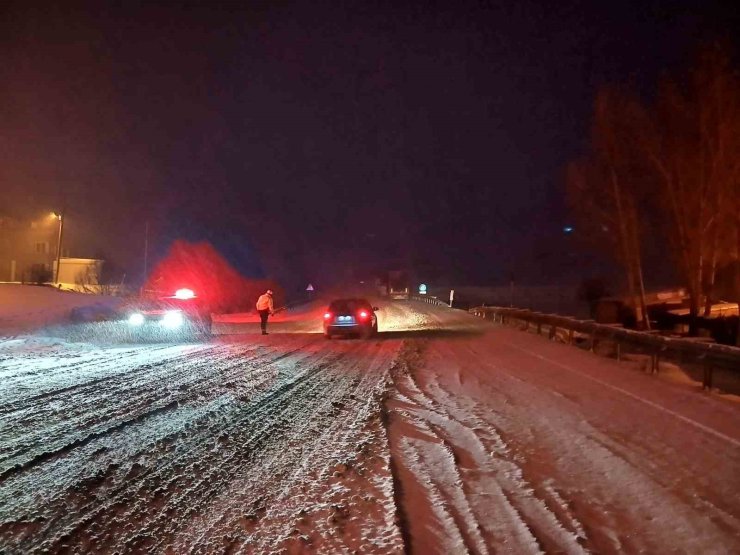 Kop Dağı’nda ulaşım kontrollü sağlanıyor
