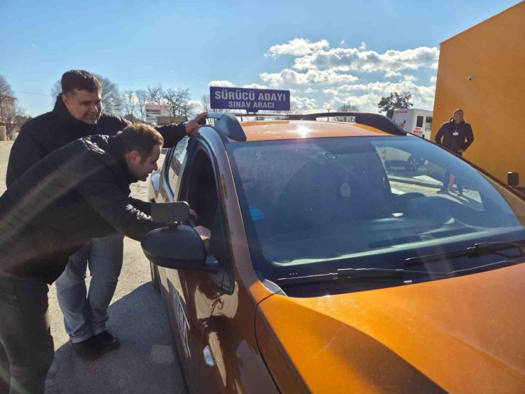 İl Milli Eğitim Müdürü Çay’dan MTSK sınav alanında denetim