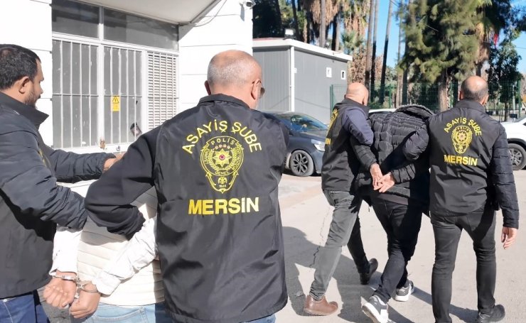 Mersin’de kurşunlama ve yaralama olaylarına karışan şüpheliler yakalandı