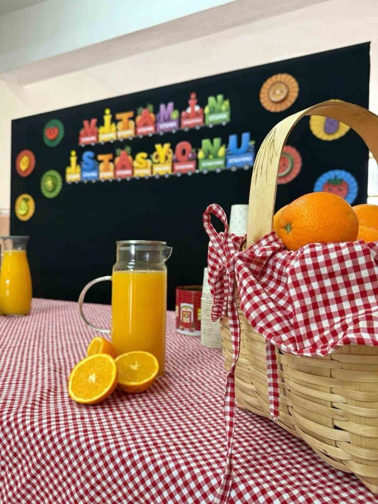 Aydıntepe’de öğrencilere ‘Vitamin İstasyonu’ etkinliği