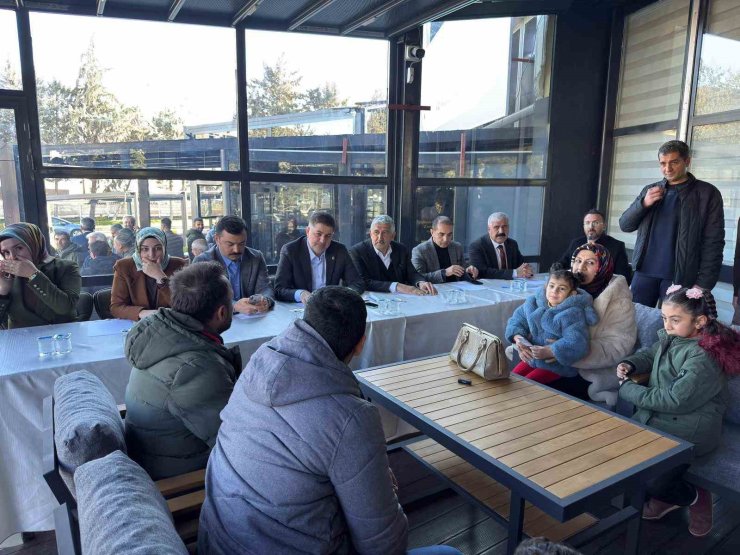 Kahta’da vatandaşların istek ve talepleri dinlendi