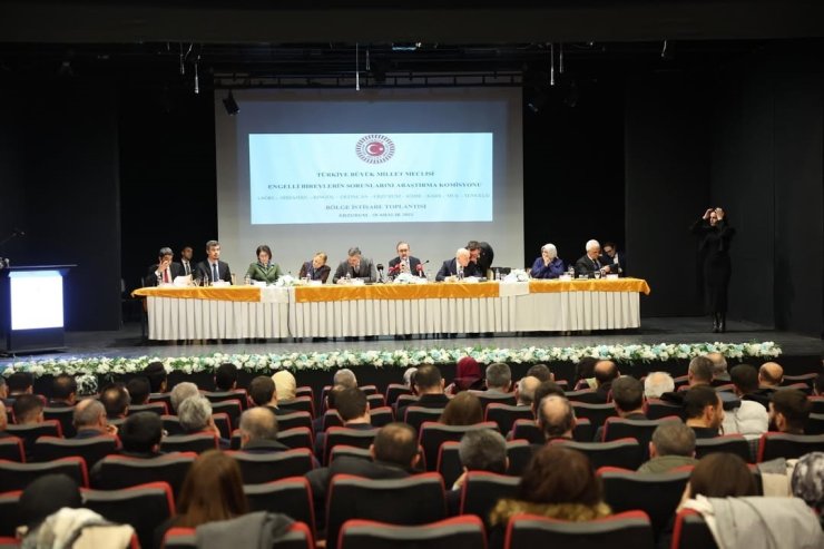 Engelli bireylerin sorunları Erzurum’da konuşuldu