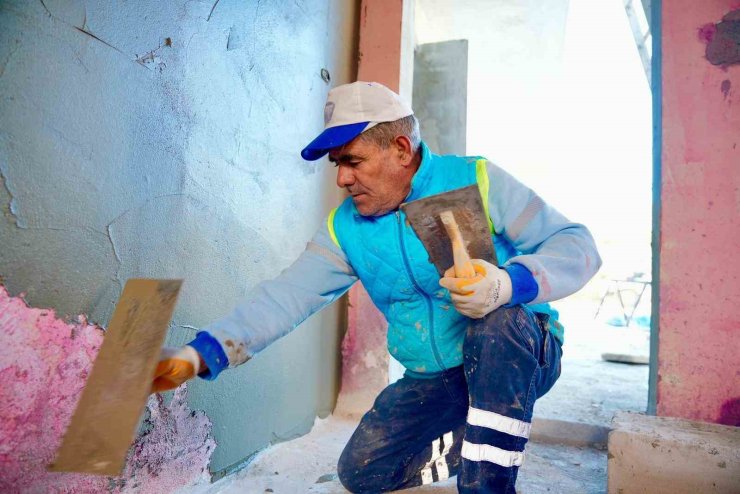 Didim’de Özel Çocuklar Oyun Evi Projesi’nde çalışmalar tüm hızıyla devam ediyor