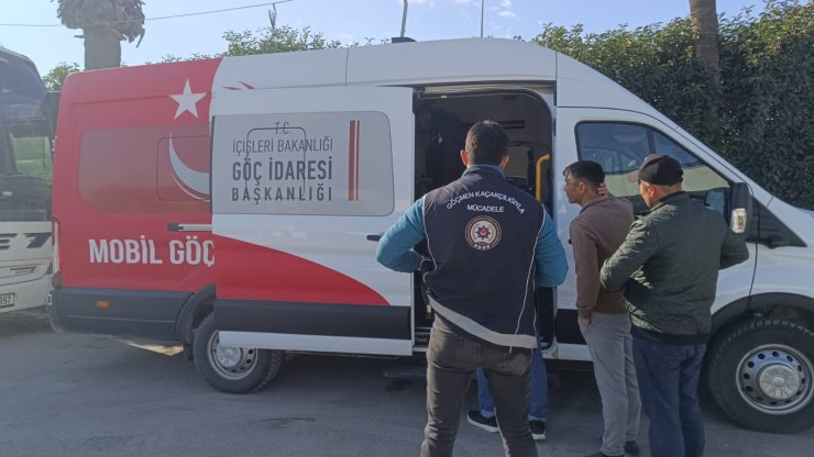 Hatay’da yabancı uyruklu şahıslar denetlendi
