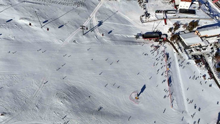 Erciyes yılbaşında yüzde 100
