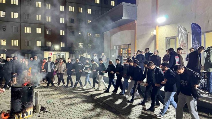 Final öncesi stres, yerini eğlenceye bıraktı