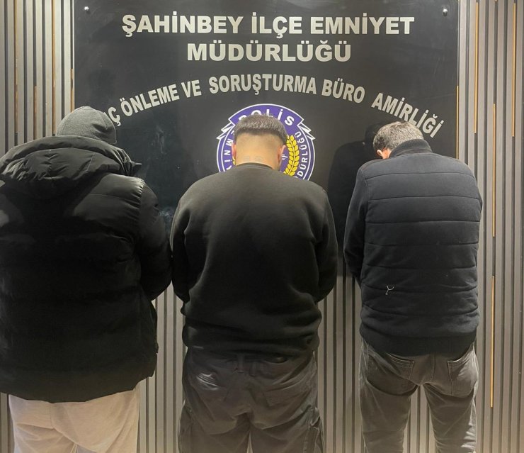 Gaziantep’te uyuşturucu operasyonu: 3 gözaltı