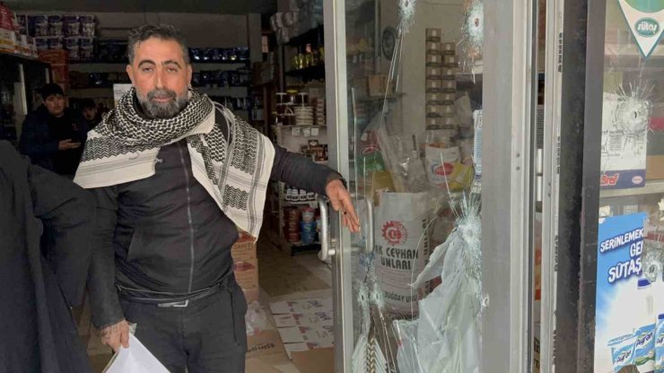 Marketten 2 milyon lira haraç isteyip silahlı saldırı düzenlediler iddiası