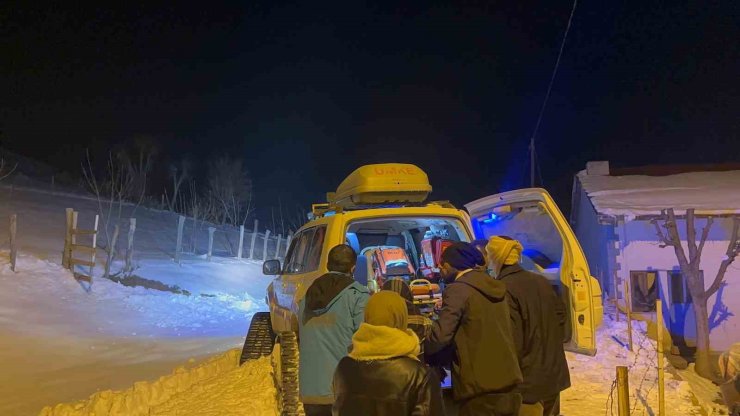 UMKE’den zorlu kış şartlarında hayat kurtaran müdahale