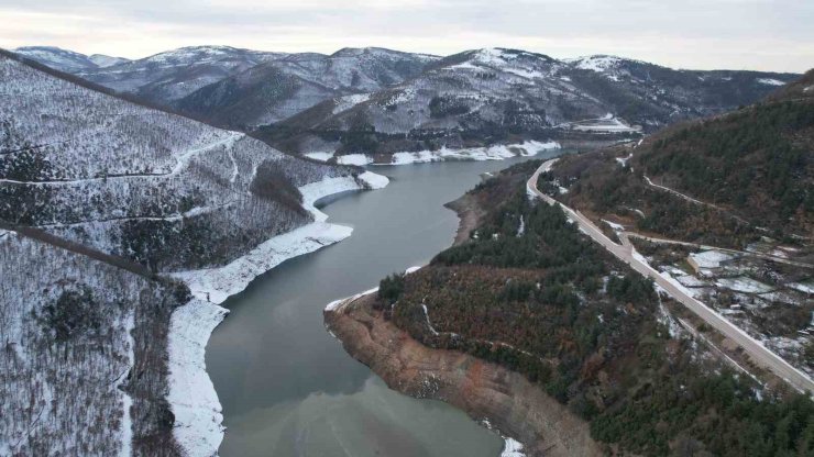 Bursa’da kar yağışları barajlara can suyu oldu