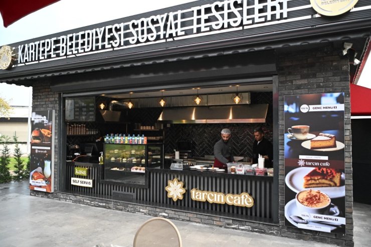 Kartepe’de öğrencilere indirimli hizmet verecek yeni kafe açıldı