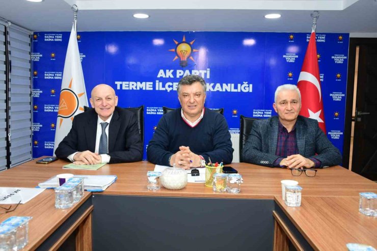 AK Parti Terme İl Başkanı Baş: "Hizmetin şahidiyiz, başkanımızın yanındayız"