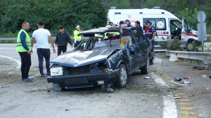 Giresun’da geçen yıl trafik kazalarında 40 kişi hayatını kaybetti