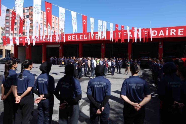 Kayseri İtfaiyesi 2025 yılında 11 bin olaya müdahale etti