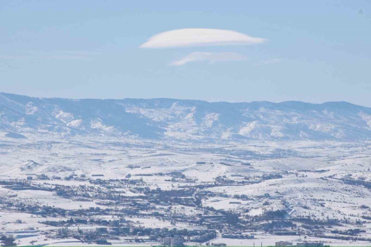 Elazığ’da mercek bulut şöleni