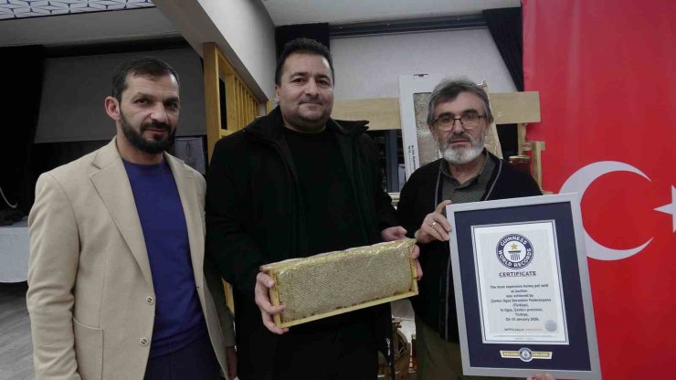Ilgaz balı dünyanın en pahalı balı olarak Guinness Rekorlar Kitabı’na girdi