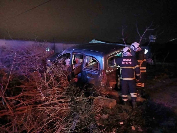 Kırıkhan’da trafik kazası: 6 yaralı