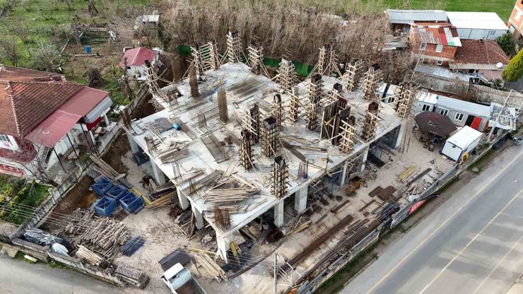 Karapürçek’te sosyal yaşamın merkezi olacak SGM yükseliyor