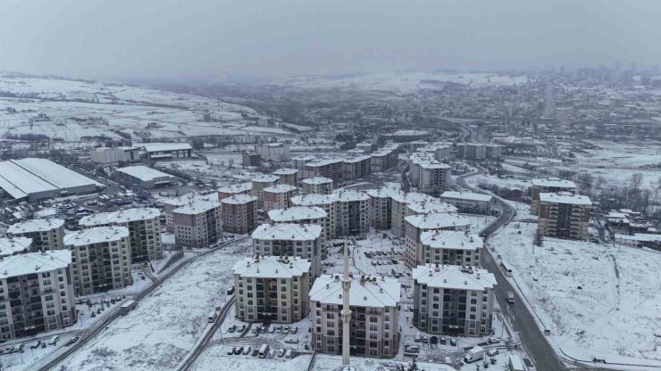 Samsun’u Balkan soğuğu vurdu: Yükseklerde kar 50 santime ulaştı