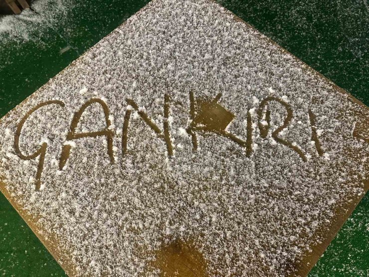 Çankırı’da kar yağışı etkili oldu