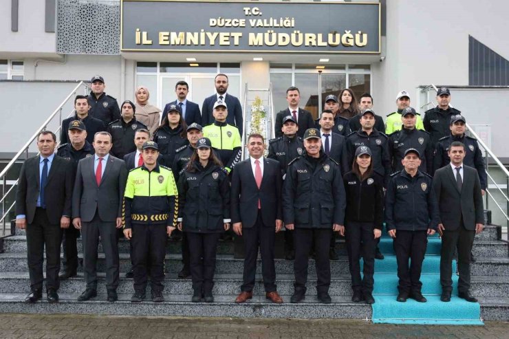 Düzce Valisi Aslan’dan veda ziyaretleri