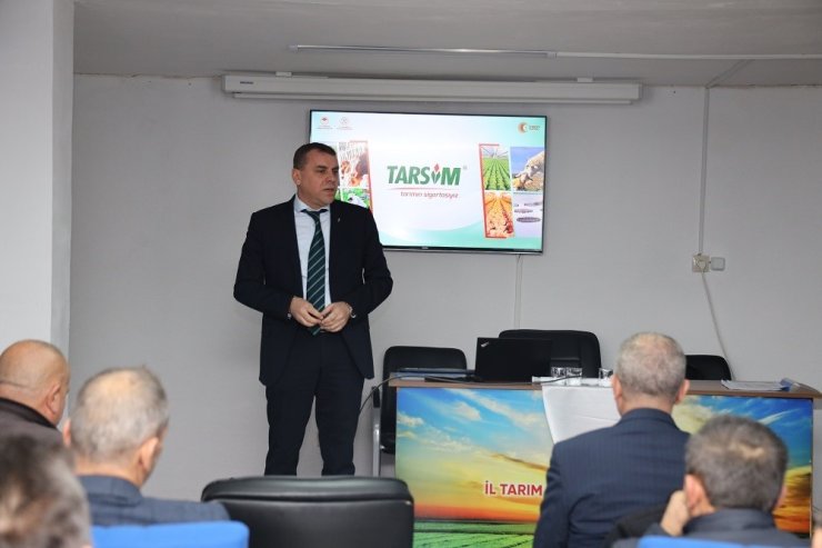 Bilecik’te 248 çiftçiye TARSİM bilgilendirmesi yapıldı