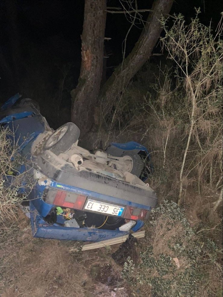 Bilecik’te otomobil yoldan çıktı: 1 yaralı