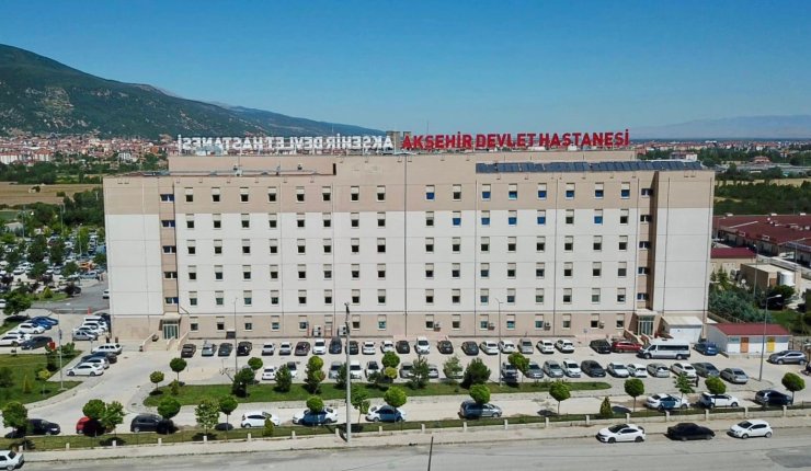 Akşehir Devlet Hastanesi 2025’te 900 bine yakın hastaya hizmet verdi