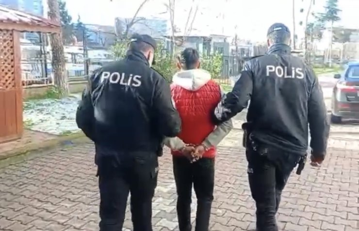 Bafra’da 25 yıl hapisle aranan hükümlü yakalandı