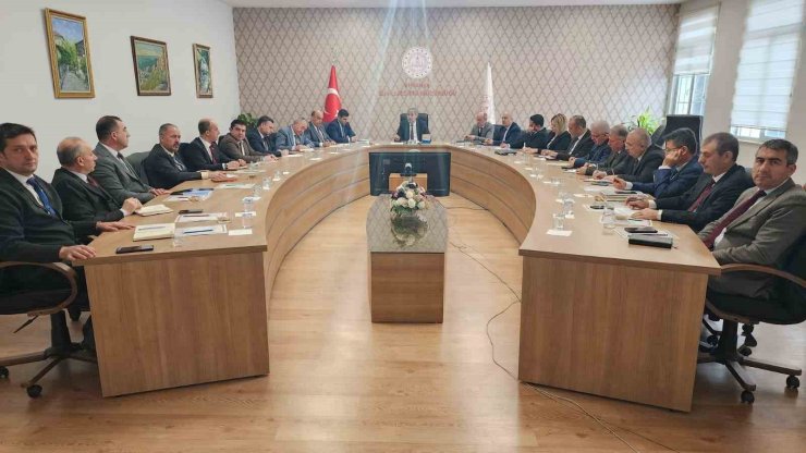 Kütahya’da ilçe milli eğitim müdürleri toplantısı yapıldı