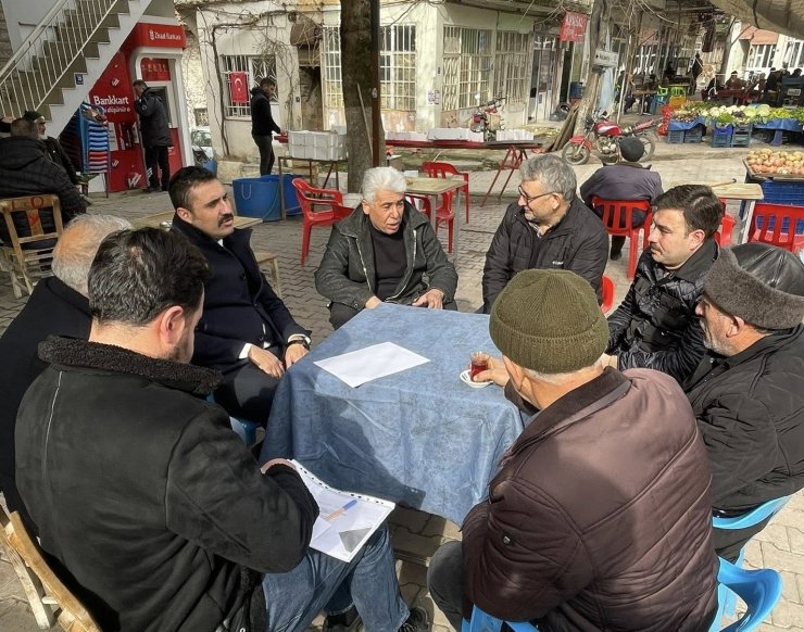 Başçayır Mahallesi’nde çiftçi buluşmaları gerçekleştirildi