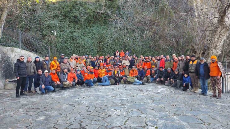 Güney’de 120 avcı doğada buluştu
