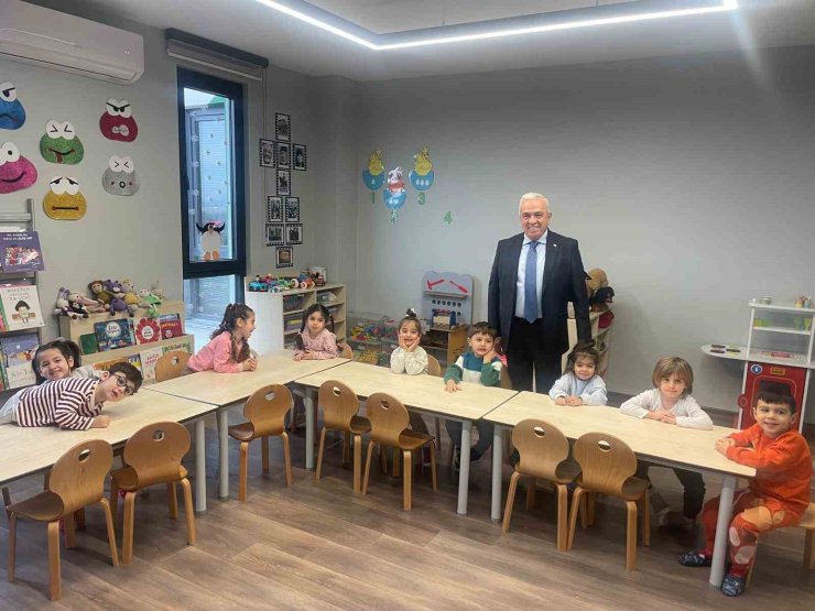 Bursa’da gece çalışan anne babalara müjde...Gece kreşi Nilüfer’de başlıyor