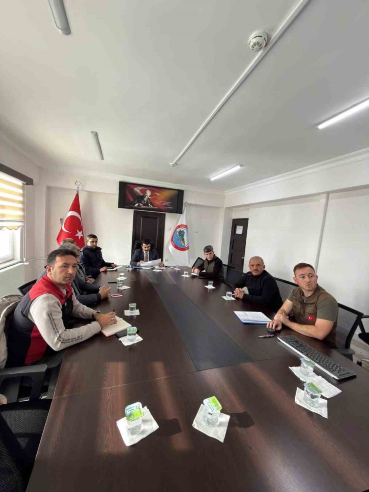 Tomarza’da Av Komisyonu Toplantısı yapıldı