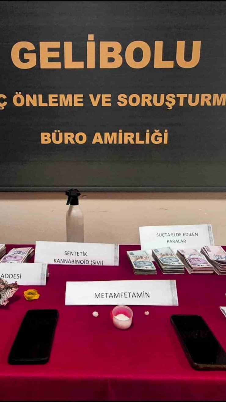 Çanakkale’de huzur uygulamalarında 1 şüpheli tutuklandı