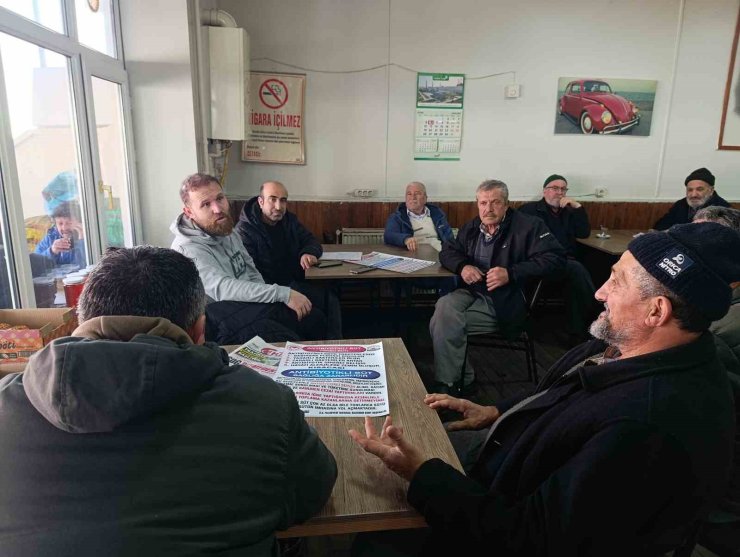 Pazaryeri’nde üreticiye tarımsal bilgilendirme