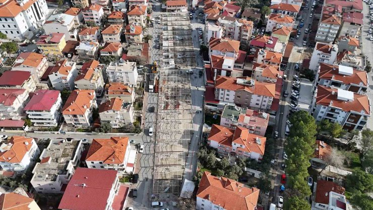 Yatağan pazaryeri modern ve konforlu bir yapıya kavuşuyor