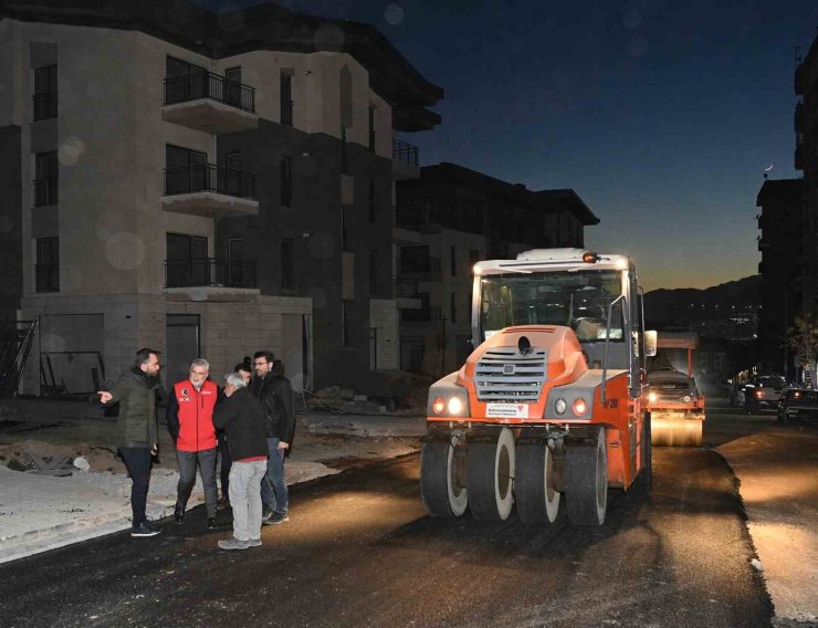 Kahramanmaraş’ta büyükşehirden asfalt atağı