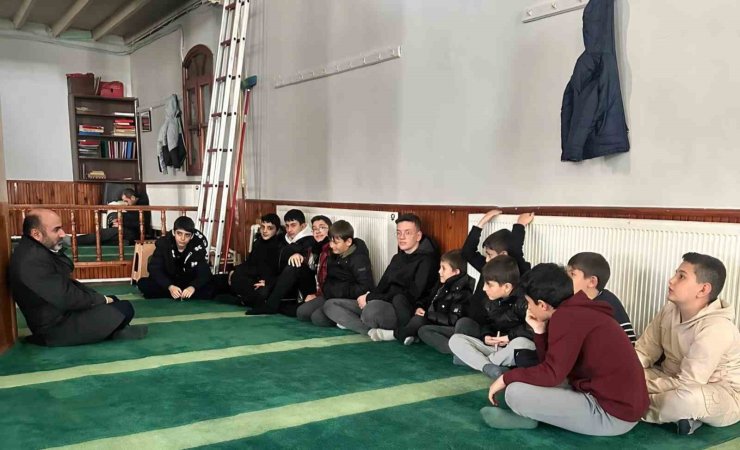 Aydıntepe’de ortaokul öğrencilerine ara dönem kampı