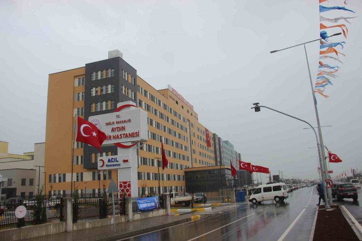 Aydın Şehir Hastanesi, Cumhurbaşkanı Erdoğan’ı bekliyor