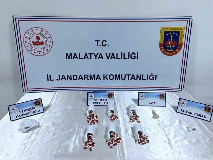 Malatya’da uyuşturucu operasyonu: 2 gözaltı