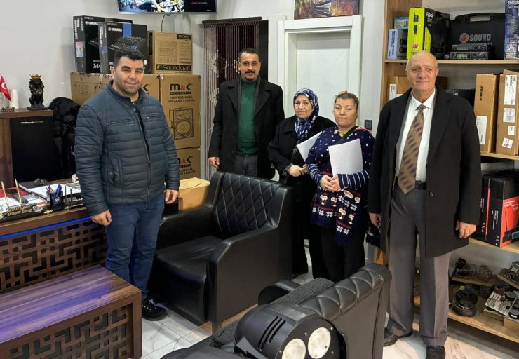 MHP Salihli’den ‘Hayırlı günler komşum’ ziyaretleri sürüyor