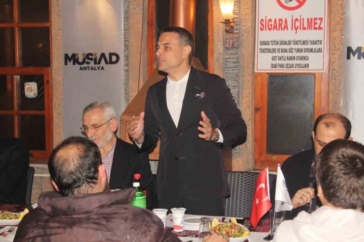 MÜSİAD Antalya’dan iş dünyasını buluşturan dost meclisi etkinliği