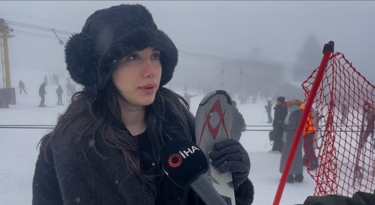 Sömestr tatilinde Uludağ’a büyük ilgi, pistler hınca hınç doldu