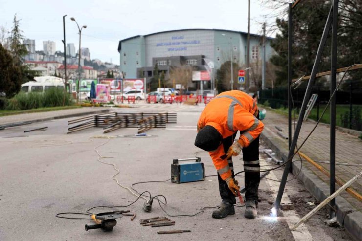 Körfezray Metro Projesi’nin Yahyakaptan istasyonunda çalışmalar başladı