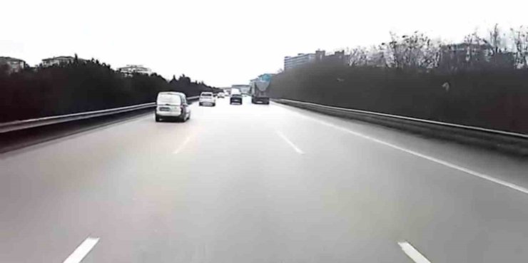 Bursa’da otoyolda facianın eşiğinden dönüldü