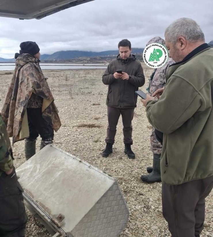 Isparta’da usulsüz av yapan 2 kişiye idari işlem yapıldı