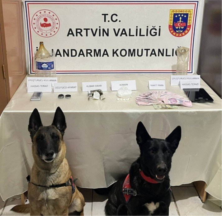 Artvin’de uyuşturucu operasyonu