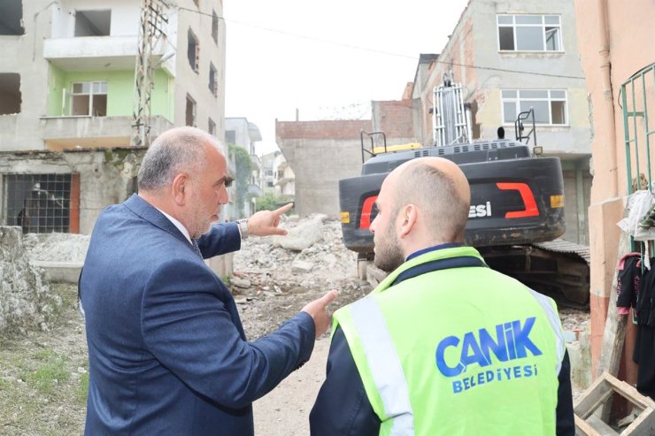 Başkan Sandıkçı: "Yeni bulvar yolu ile Canik’in ulaşım ağı güçlenecek, trafik yoğunluğu azalacak"