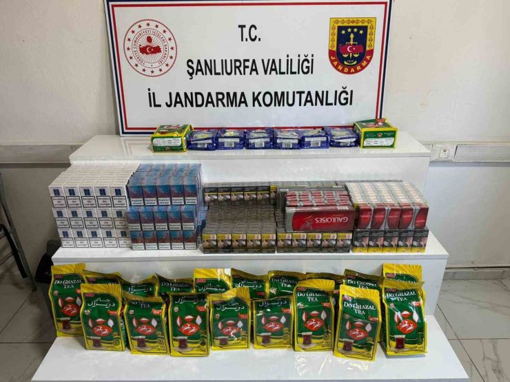 Şanlıurfa’da 6 bin 180 paket gümrük kaçağı sigara ele geçirildi